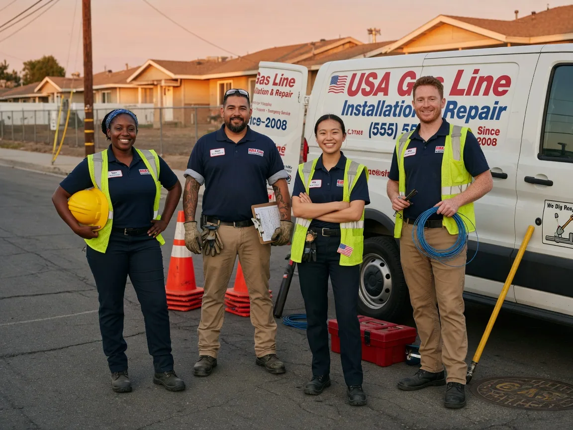 Gas Line Installation company in Epps, LA